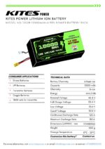 12S2P 10000mAh KITES POWER BATTERY PACK - Image 2