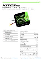 4S2P 10000mAh KITES POWER BATTERY PACK - Image 2