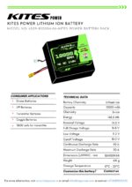 4S2P 10000mAh KITES POWER BATTERY PACK - Image 2