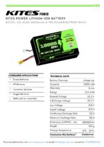 6S2P 10000mAh KITES POWER BATTERY PACK - Image 2