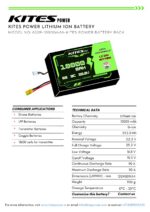 6S2P 10000mAh KITES POWER BATTERY PACK - Image 2
