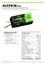 8S2P 10000mAh KITES POWER BATTERY PACK - Image 2