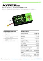 8S3P 12600mAh KITES POWER BATTERY PACK - Image 2