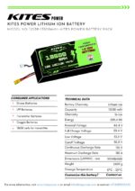 12S3P 13500mAh KITES POWER BATTERY PACK - Image 2