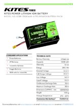 6S3P 13500mAh KITES POWER BATTERY PACK - Image 2