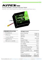 4S3P 15000mAh KITES POWER BATTERY PACK - Image 2