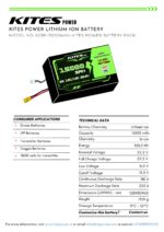 6S3P 15000mAh KITES POWER BATTERY PACK - Image 2