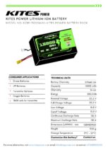 6S3P 15000mAh KITES POWER BATTERY PACK - Image 2