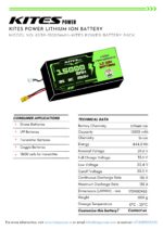 8S3P 15000mAh KITES POWER BATTERY PACK - Image 2
