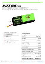 12S4P 18000mAh KITES POWER BATTERY PACK - Image 2