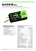 6S4P 18000mAh KITES POWER BATTERY PACK - Image 2