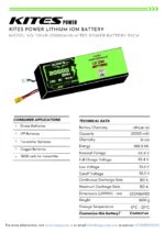 12S4P 20000mAh KITES POWER BATTERY PACK - Image 2