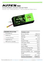 12S5P 21000mAh KITES POWER BATTERY PACK - Image 2