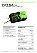 4S1P 2800mAh KITES POWER BATTERY PACK - Image 2