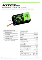 4S1P 3000mAh KITES POWER BATTERY PACK - Image 2