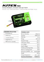 12S8P 36000mAh KITES POWER BATTERY PACK - Image 2