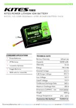 6S8P 36000mAh KITES POWER BATTERY PACK - Image 2