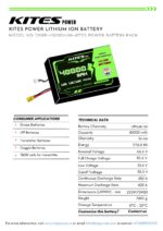 12S8P 40000mAh KITES POWER BATTERY PACK - Image 2