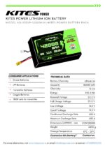6S10P 42000mAh KITES POWER BATTERY PACK - Image 2