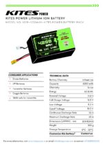 4S1P 4200mAh KITES POWER BATTERY PACK - Image 2
