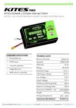 6S10P 50000mAh KITES POWER BATTERY PACK - Image 2