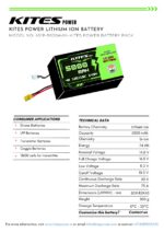 4S1P 5000mAh KITES POWER BATTERY PACK - Image 2