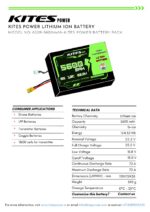 6S2P 5600mAh KITES POWER BATTERY PACK - Image 2