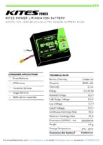 4S2P 8400mAh KITES POWER BATTERY PACK - Image 2