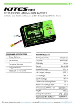 6S2P 8400mAh KITES POWER BATTERY PACK - Image 2