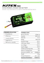 8S2P 8400mAh KITES POWER BATTERY PACK - Image 2