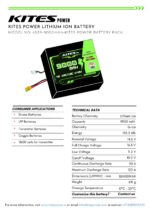 4S2P 9000mAh KITES POWER BATTERY PACK - Image 2