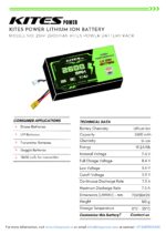 2S1P 2600mah KITES POWER BATTERY PACK - Image 2