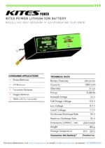 3S1P 2800mAh KITES POWER BATTERY PACK - Image 2