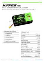 2S1P 3500mah KITES POWER BATTERY PACK - Image 2