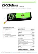 4S1P 4200mAh LONG SHAPE KITES POWER BATTERY PACK - Image 2