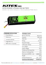 4S1P 4500mAh KITES LONG SHAPE POWER BATTERY PACK - Image 2