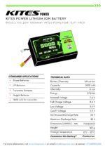 2S1P 5000mah KITES POWER BATTERY PACK - Image 2