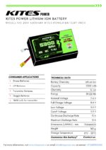 2S1P 5300mah KITES POWER BATTERY PACK - Image 2