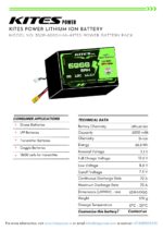 3S2P 6000mAh KITES POWER BATTERY PACK - Image 2
