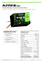 3S2P 8400mAh KITES POWER BATTERY PACK - Image 2