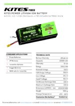 14S5P 25000mAh KITES POWER BATTERY PACK - Image 2