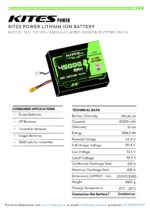 12S10P 45000mAh KITES POWER BATTERY PACK - Image 2