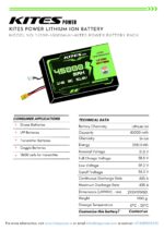 14S9P 45000mAh KITES POWER BATTERY PACK - Image 2