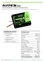 14S11P 46200mAh KITES POWER BATTERY PACK - Image 2
