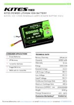 14S10P 50000mAh KITES POWER BATTERY PACK - Image 2
