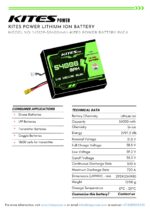14S12P 54000mAh KITES POWER BATTERY PACK - Image 2