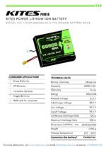 14S12P 60000mAh KITES POWER BATTERY PACK - Image 2